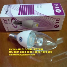 Lampu LED Candle 5W E14 BLV C9 High Quality